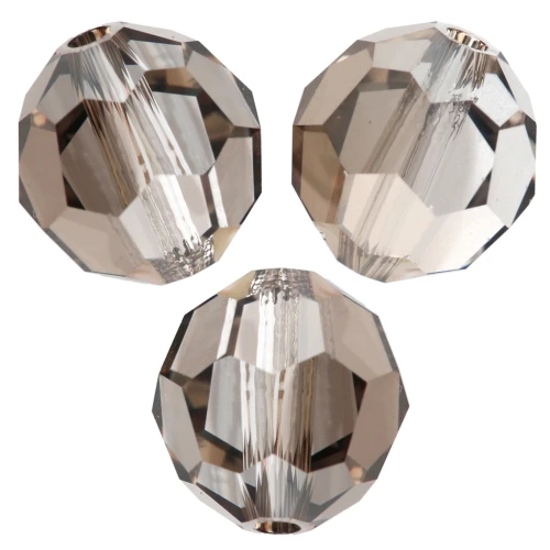Perles rondes PureCrystal 5000 4 mm - Crystal Bronze x20