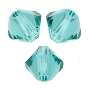 Toupies en cristal PureCrystal 5328 4 mm - Reinvented Caribbean Green x50