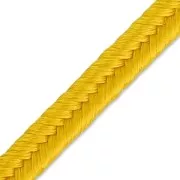 Soutache viscose rigide fabrication française 3.5 mm Tournesol x4.8 m