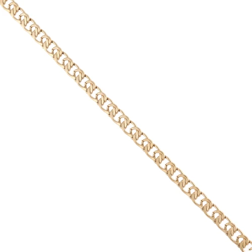 Chaînette avec pendentif Acier inoxydable jaune PVD 55 cm – Schmuck GmbH