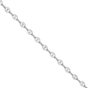 Chaine maille grain de café 5.7 mm - Acier inoxydable 304 x50cm
