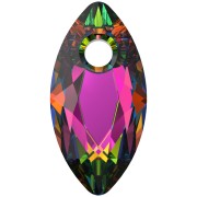 Pendentif PureCrystal Marquise Cut 6437 9x4.5 mm - Crystal Vitrail Médium x1