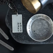 Poinçons ImpressArt Signature 3 mm pour acier - Alphabet Majuscules BROOKLYN x33