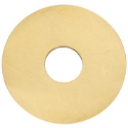 Pendentif donuts 20 mm - Acier inoxydable 304 Doré x1|raw }}