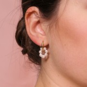 Perles nacrées PureCrystal 5810 4 mm - Crystal Vintage Rose Pearl x20