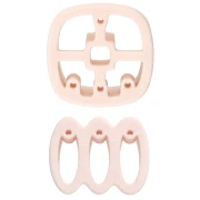 Set d'emportes-pièce boucles d'oreille pendantes en polymère biodégradable - Beige