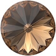 Cabochon Swarovski 1122 Rivoli 12 mm - Reinvented Light Smoked Topaz x1|raw }}