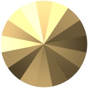 Cabochon Swarovski 1122 Rivoli 14 mm - Crystal Aurum x1