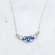 Navettes Swarovski 4228 6x3 mm - ReCreated Dark Sapphire x4