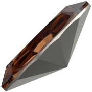 Navette Swarovski 4228 10x5 mm - ReCreated Smoked Topaz x1