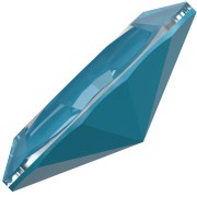 Navette Swarovski 4228 10x5 mm - Crystal Teal Ignite x1
