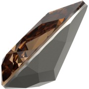 Cabochon Swarovski 4320 10x7 mm - Reinvented Light Smoked Topaz x1