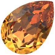 Cabochon Swarovski 4320 10x7 mm - Dark Orange x1|raw }}