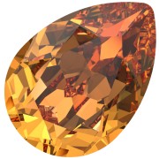 Cabochon Swarovski 4320 14x10 mm - Dark Orange x1|raw }}