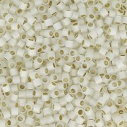 Miyuki Delica 15/0 DBS0221 - Gilt Lined White Opal x5g