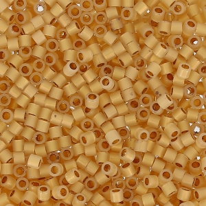 Miyuki Delica 15/0 DBS0230 - 24kt Gold Lined Opal x5g