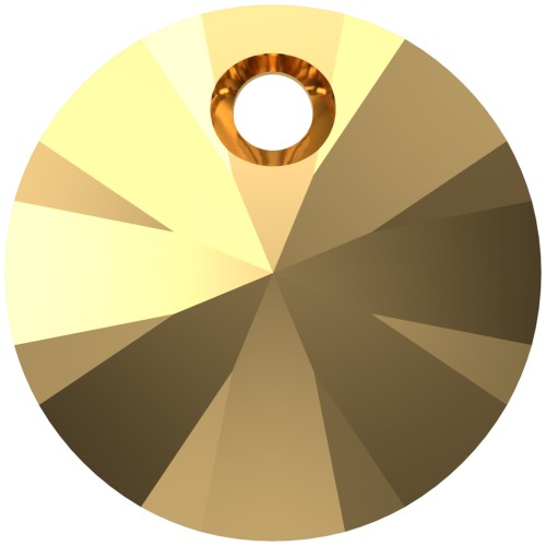 Pendentif Swarovski 6428 8 mm - Crystal Aurum x1