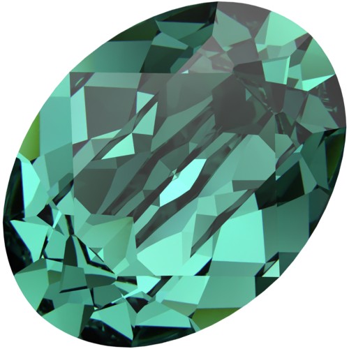 Cabochon Swarovski 4120 8x6 mm - ReCreated Caribbean Green x1
