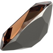 Cabochon Swarovski 4120 14x10 mm - ReCreated  Smoked Topaz x1