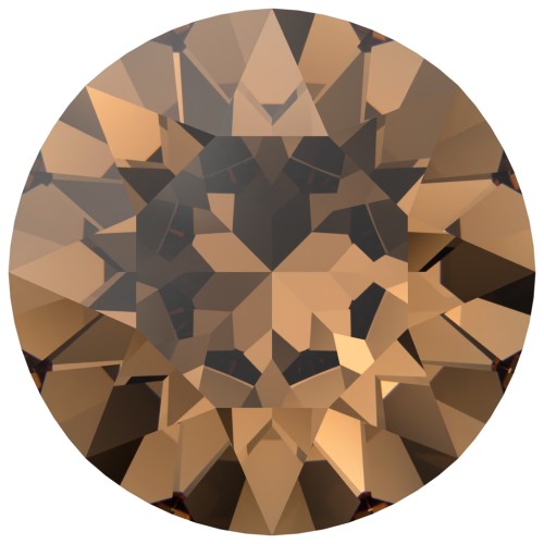 Cabochon Swarovski 1088 6 mm - Reinvented Light Smoked Topaz x1