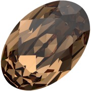 Cabochon Swarovski 4120 6x4 mm - Reinvented Light Smoked Topaz x1|raw }}