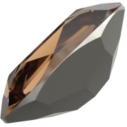 Cabochon Swarovski 4120 6x4 mm - ReCreated Light Smoked Topaz x1