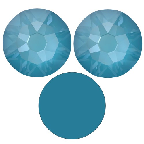 Strass à coller en cristal Swarovski 3 mm - Crystal Teal Ignite x36