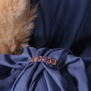 Strass à coller en cristal Swarovski 4 mm Sapphire x36