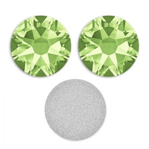 Strass à coller en cristal Swarovski 4 mm Peridot x36
