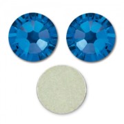 Strass à coller en cristal Swarovski 6 mm Capri Blue x10