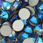 Strass à coller en cristal Swarovski 2088 6 mm Black Diamond Shimmer x10