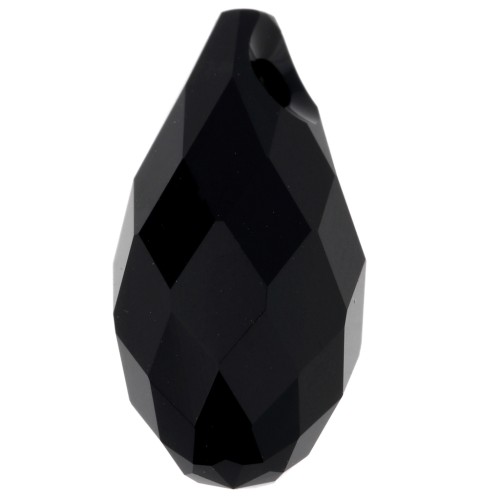 Goutte Swarovski 6010 17x8.5 mm - Jet x1