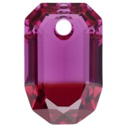 Pendentif Symbiosis 6508 18.8x12 mm - Fuchsia Red Magma x1