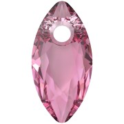 Pendentif Swarovski Marquise Cut 6437 9x4.5 mm - Rose x1