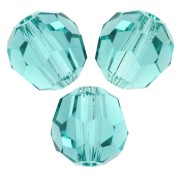 Perles rondes Swarovski 5000 6 mm - Reinvented Caribbean Green x6