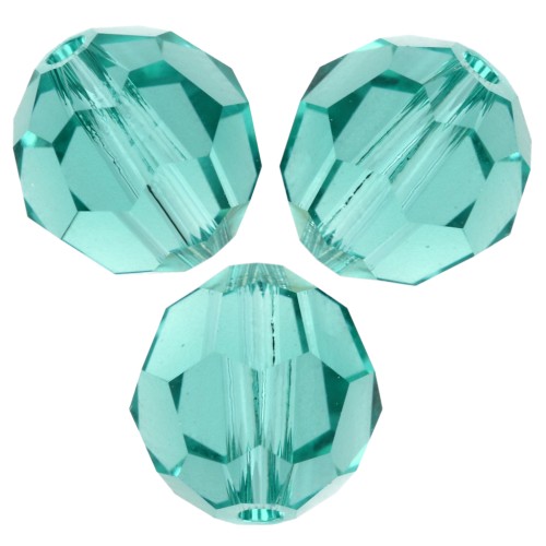 Perle ronde Swarovski 5000 8 mm - Reinvented Caribbean Green x1