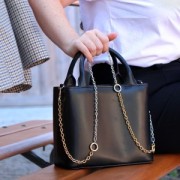 Fermoir rond mousqueton 20 mm - Acier inoxydable 304 Doré x1