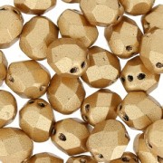 RounTrio Facettes 6 mm Gold Mat x15|raw }}