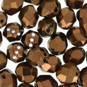 RounTrio Facettes 6 mm Dark Bronze x15|raw }}