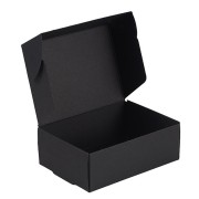 Boîte cadeau à monter soi-même 8.3x6x3cm - Noir x1|raw }}