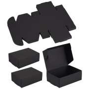 Boîte cadeau à monter soi-même 8.3x6x3cm - Noir x1