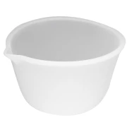Verre doseur en silicone gradué 600 ml avec bec verseur - Transparent x1