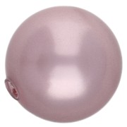 Nacrée Swarovski semi-percée 5818 6 mm - Crystal Vintage Rose Pearl x1