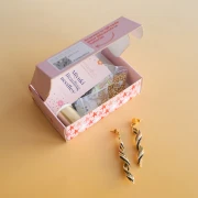 Mes bijoux DIY - Kit Boucles d'oreilles spirales avec perles Miyuki