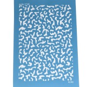 Silk Screen Moiko pour Pâte polymère 74x105 mm - Motif Organique 17.05|raw }}