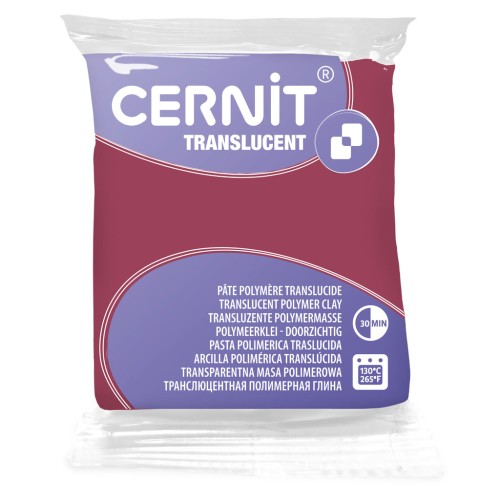 Pâte Cernit Translucent - Grenade (n°453) x56gr