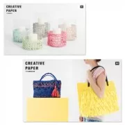 Creative Paper Rico Design - fil papier à crocheter Turquoise x 50g