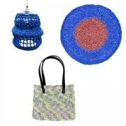 Creative Paper Rico Design - fil papier à crocheter Turquoise x 50g