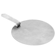 Plaque de cuisson ronde 10.5 cm avec manche pour poudre de sur-glaçure x1