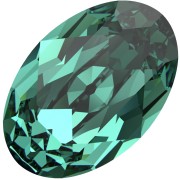 Cabochons - Cabochon Swarovski 4120 6x4 mm - ReCreated Caribbean Green x1 Cabochon Swarovski 4120 6x4 mm - ReCreated Caribbean Green x1